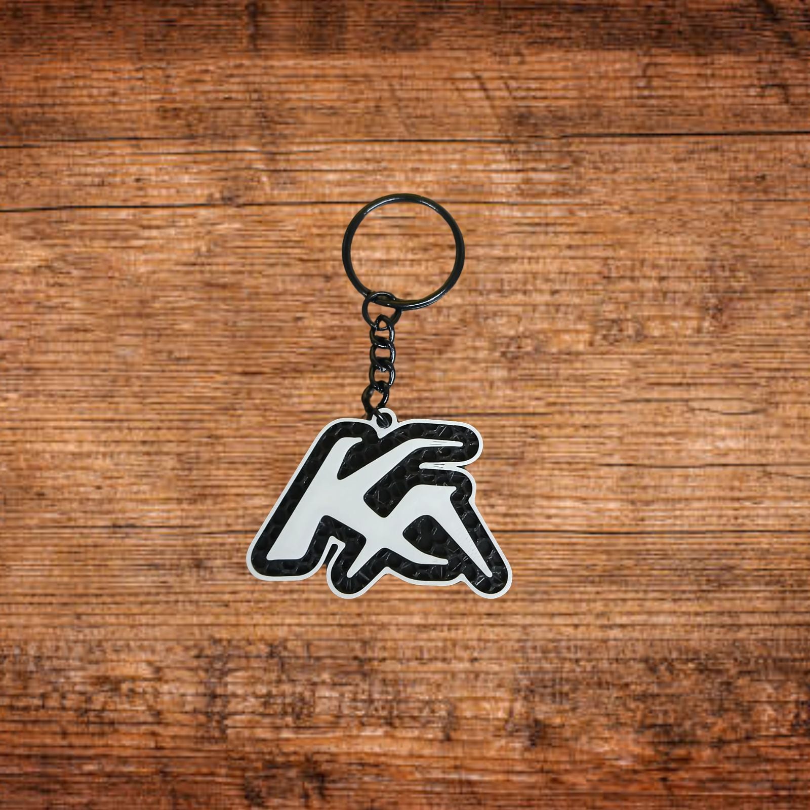Ford Ka Schlüsselanhänger mit Kettenring und Logo-Anhänger
