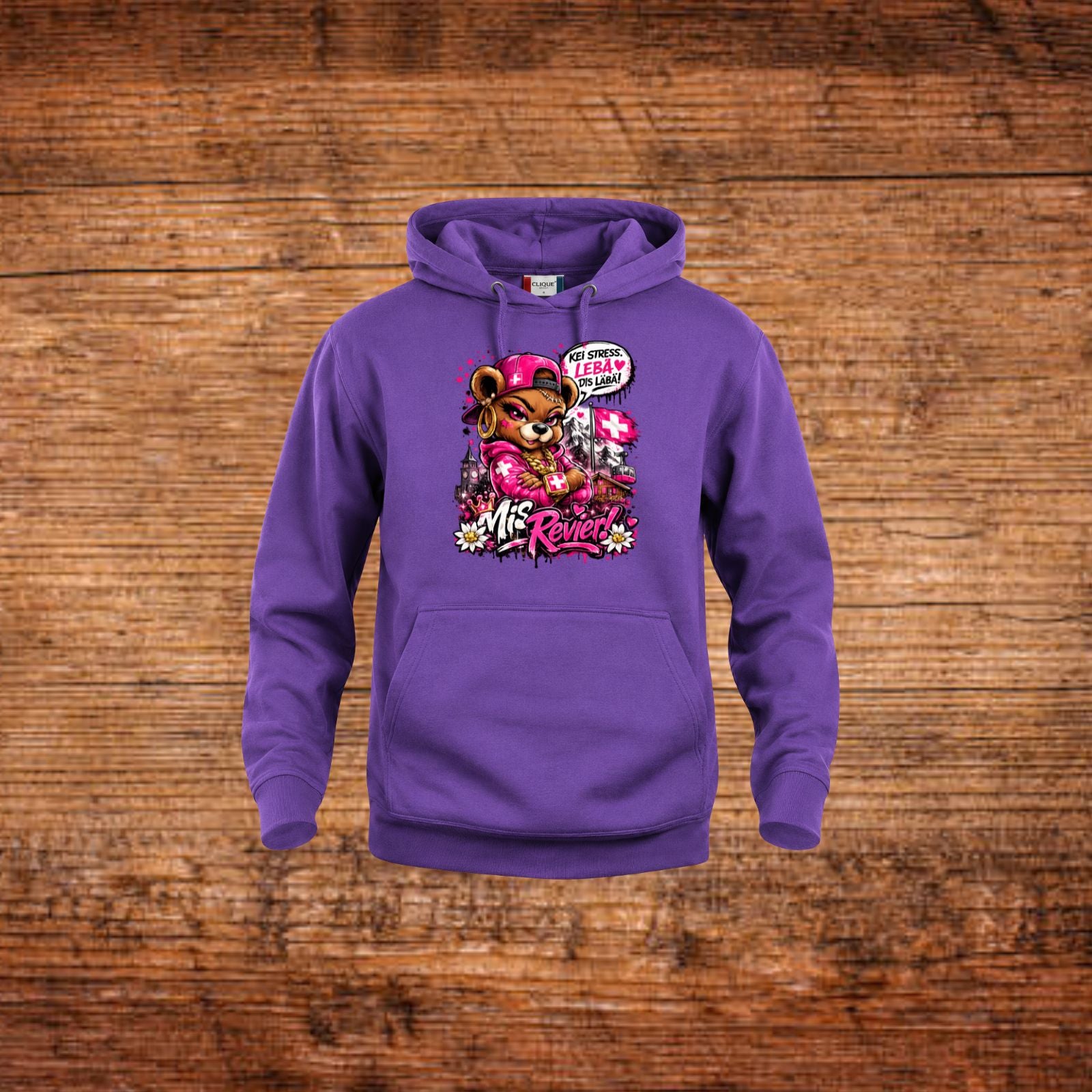 Mis Revier Hoodie – Lila