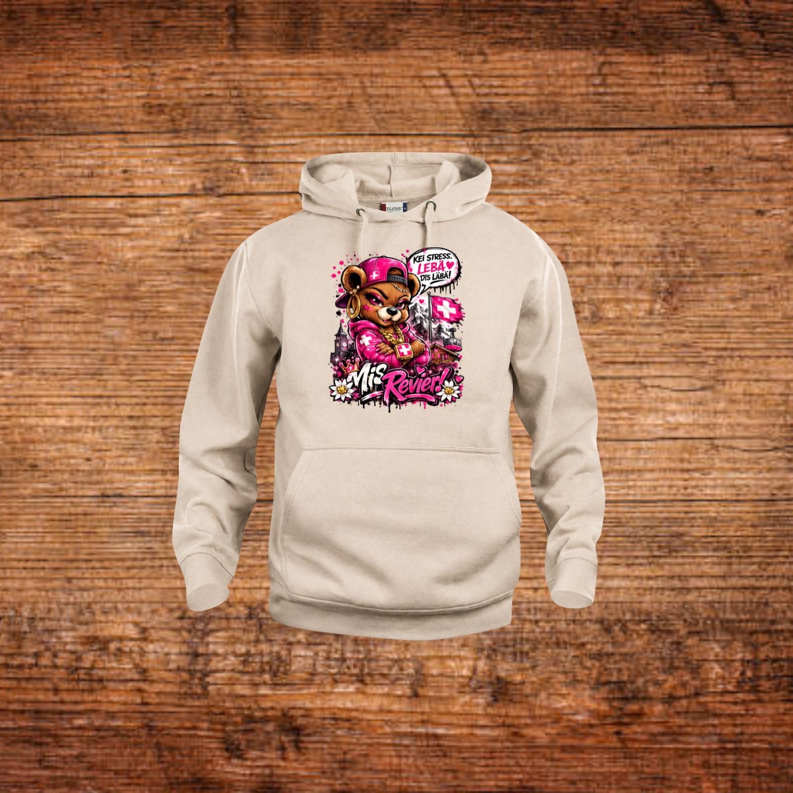 Mis Revier Hoodie – Sand