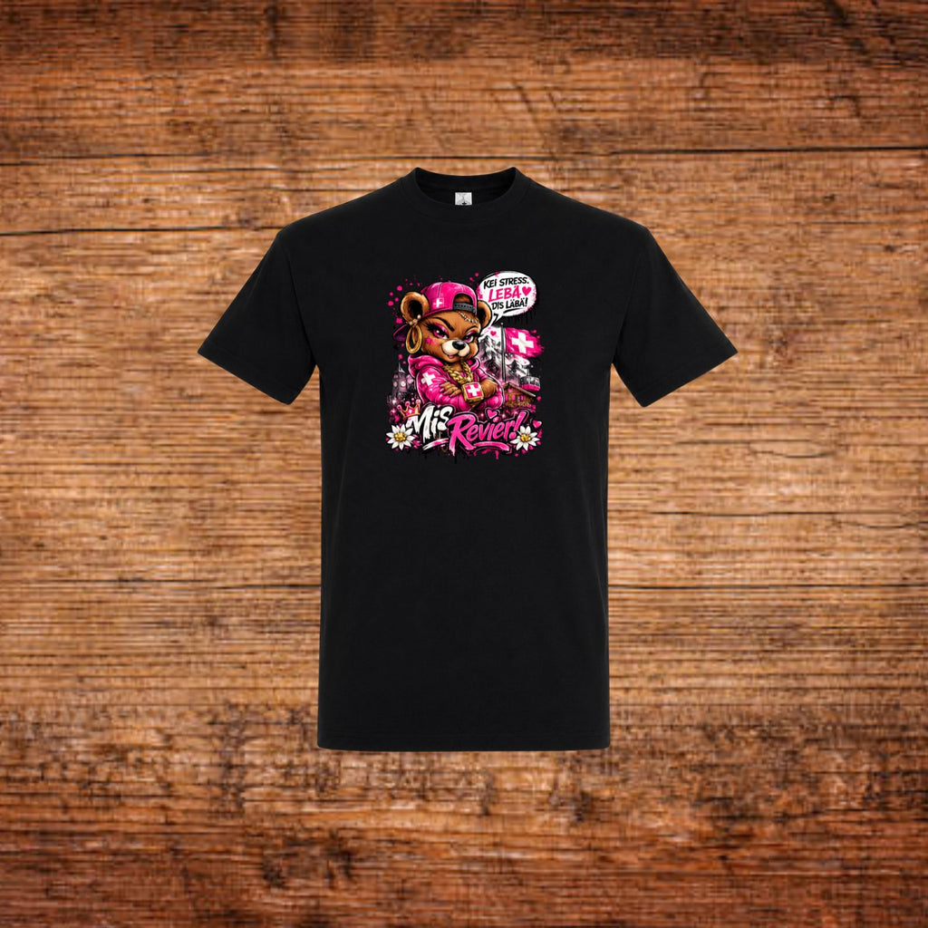 Mis Revier T-Shirt – Schwarz