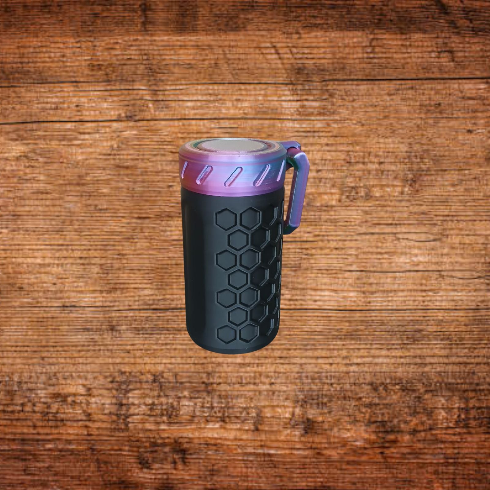 Outdoor Kühlbecher Schwarz Lila