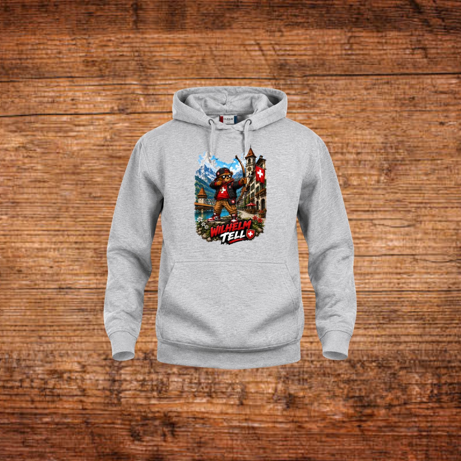 Hoodie Wilhelm Tell Grün
