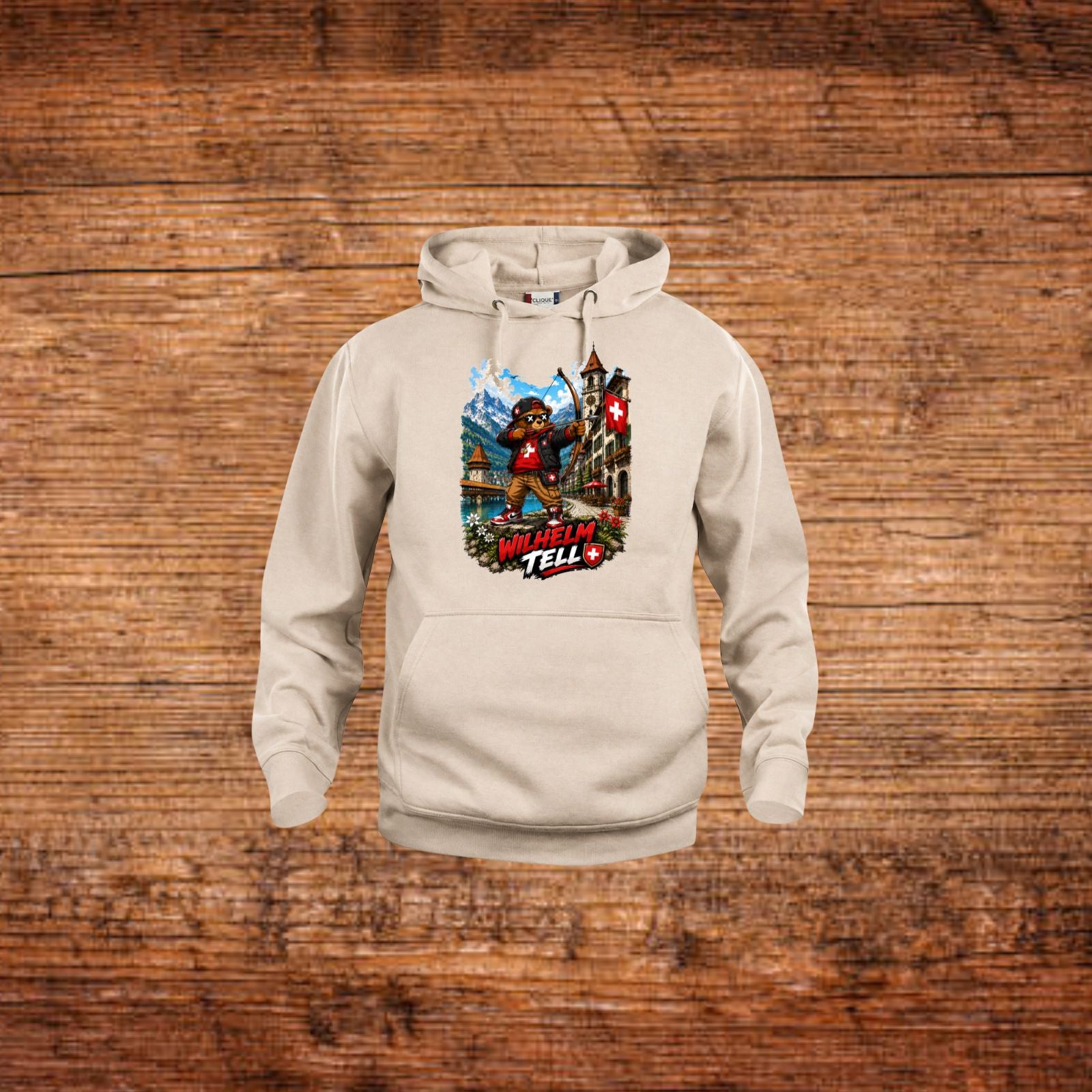 Hoodie Wilhelm Tell Weiss