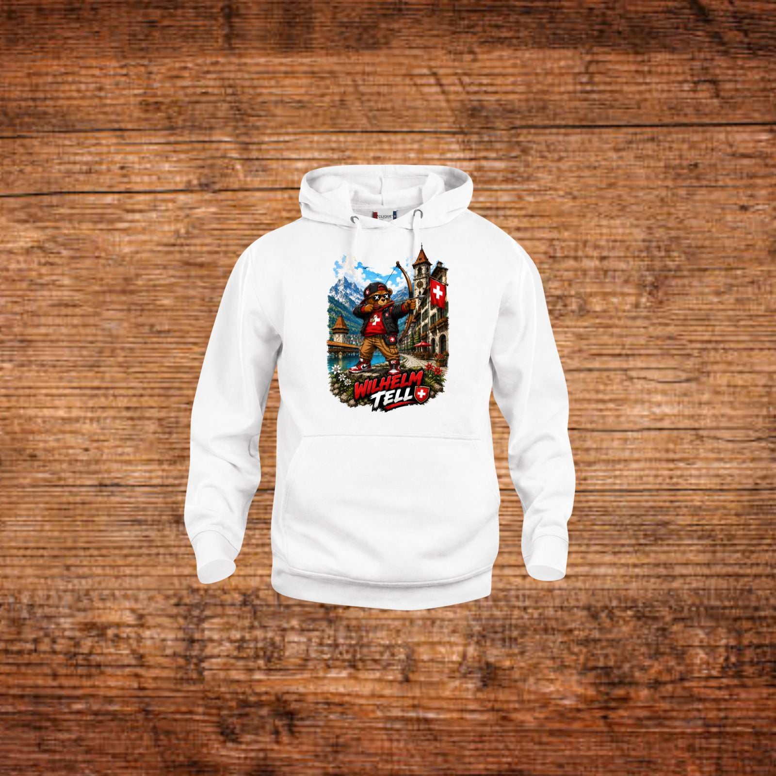 Hoodie Wilhelm Tell Schwarz