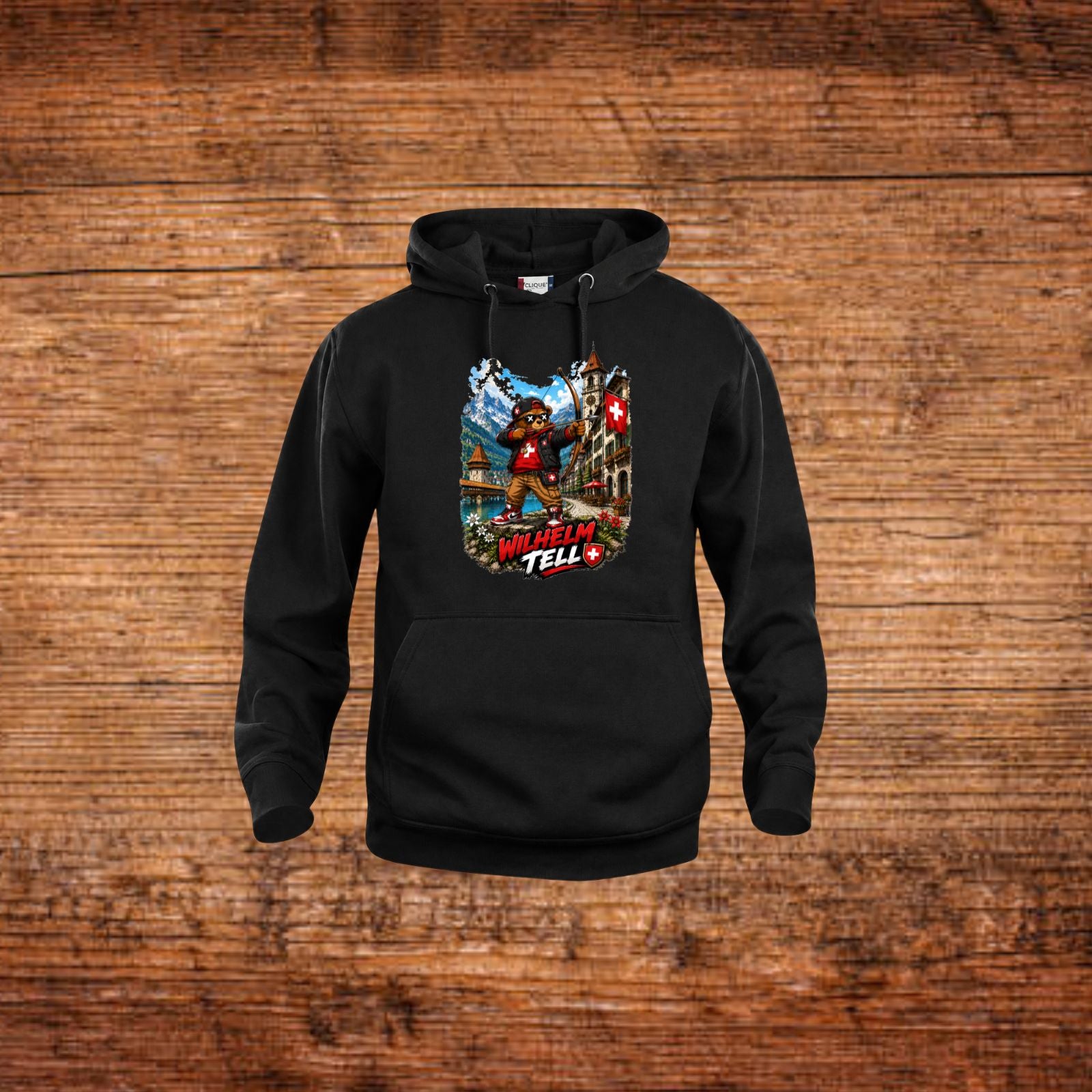 Hoodie Wilhelm Tell Blau