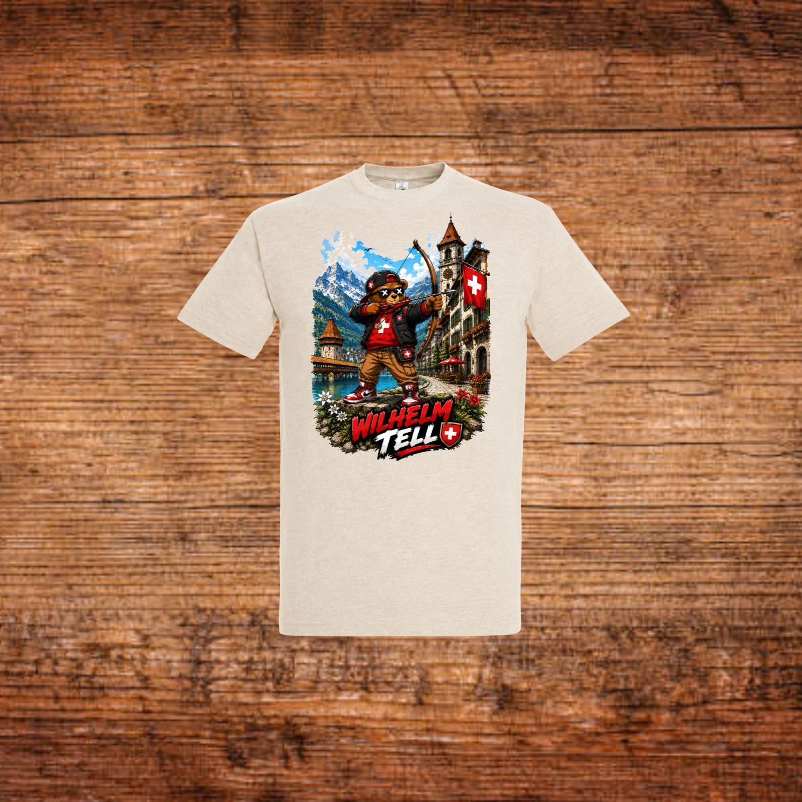T-Shirt Wilhelm Tell Schwarz