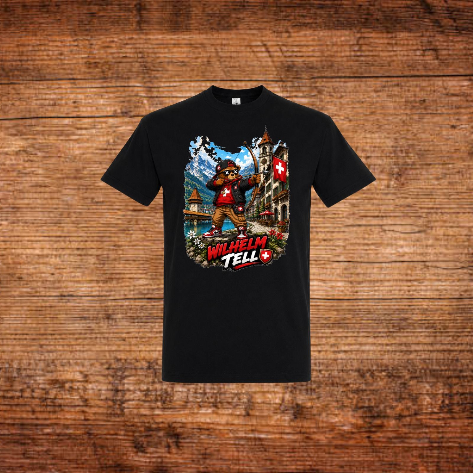 T-Shirt Wilhelm Tell Weiss