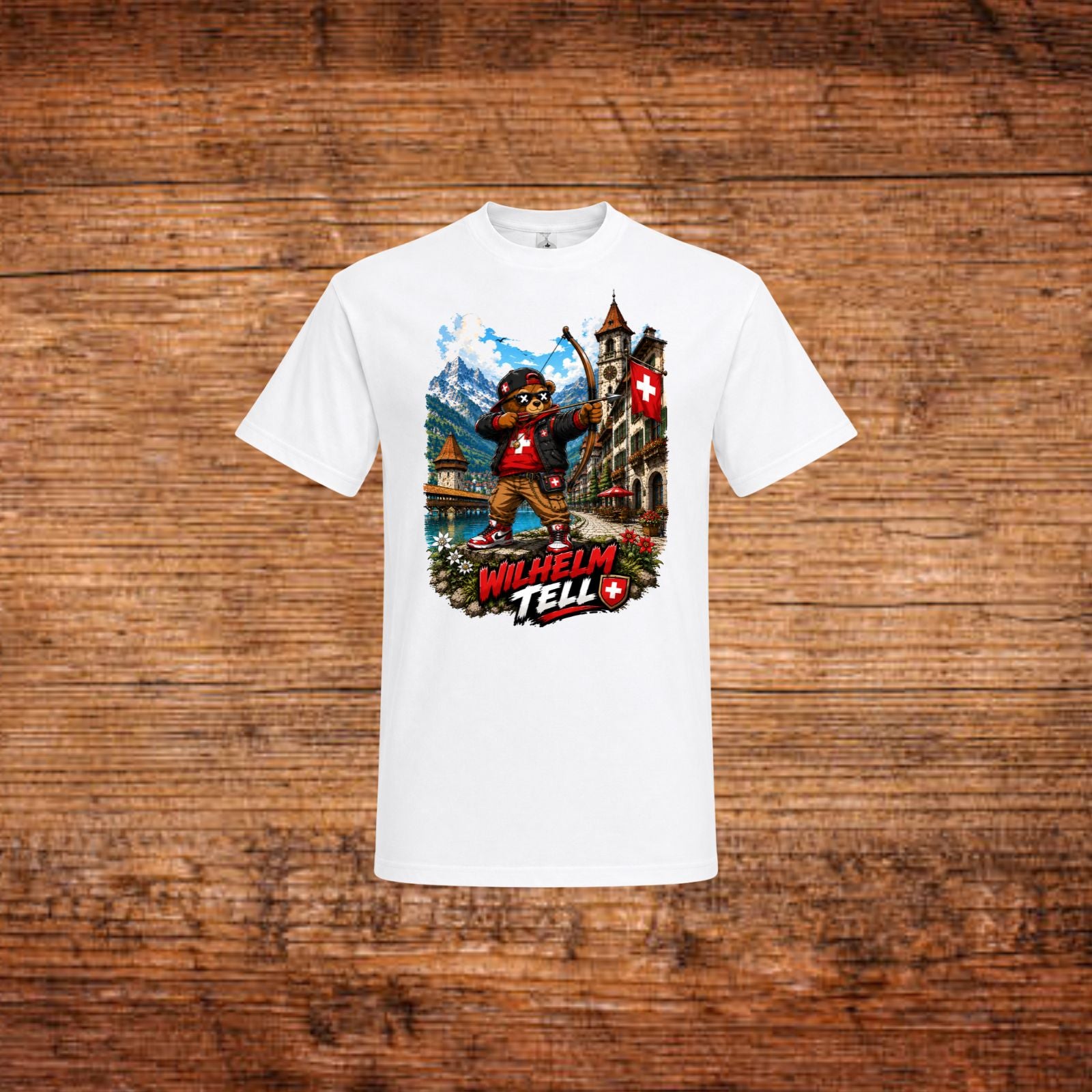 T-Shirt Wilhelm Tell Lila