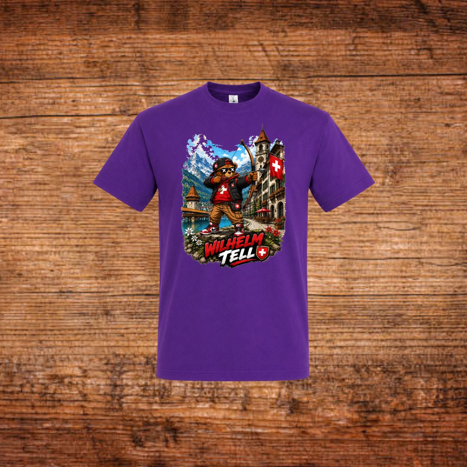 T-Shirt Wilhelm Tell Grau