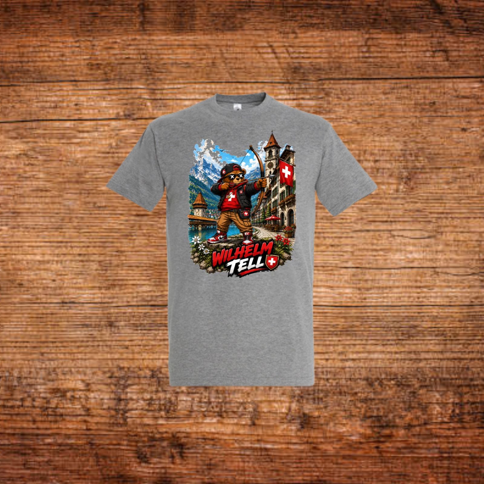 T-Shirt Wilhelm Tell Grün