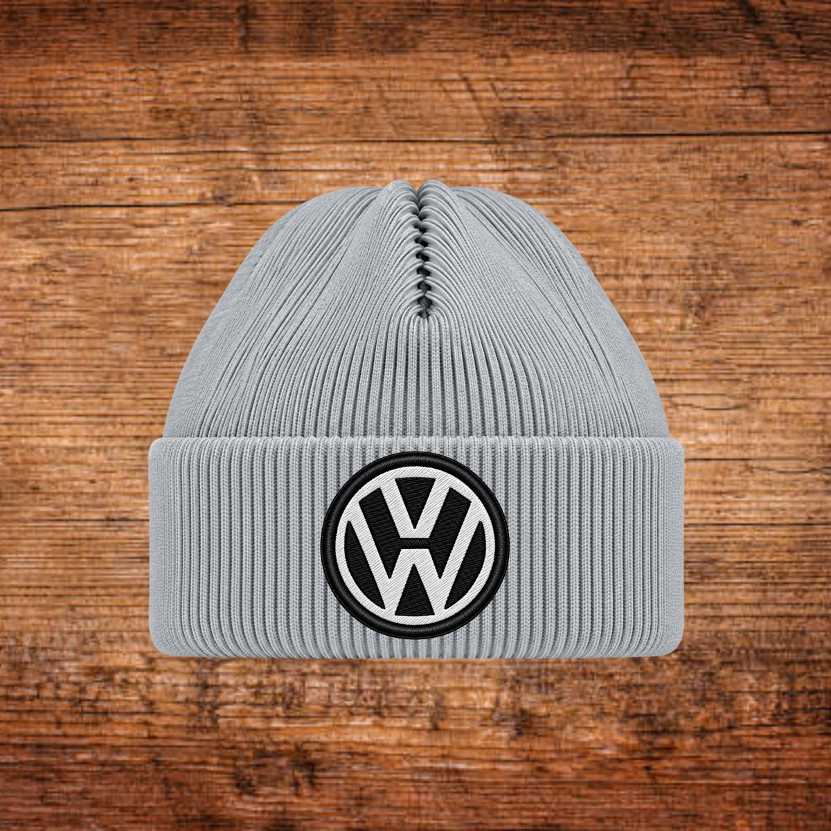 Volkswagen Wintermütze bestickt – Beanie für echte VW-Fans