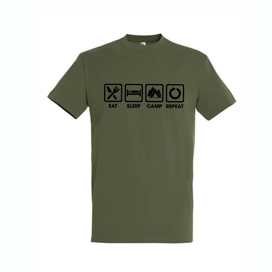 Shirt EAT / SLEEP / CAMP / REPEAT