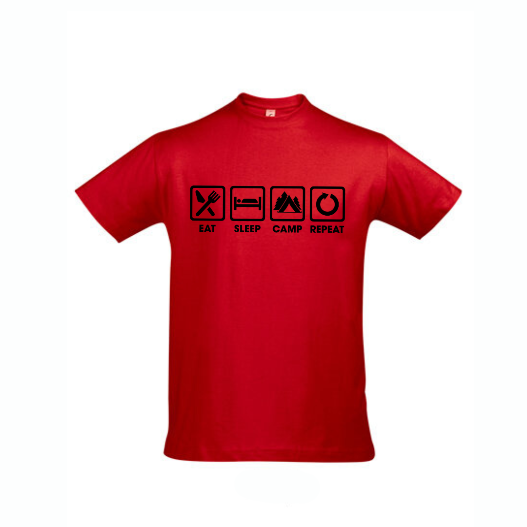 Shirt EAT / SLEEP / CAMP / REPEAT